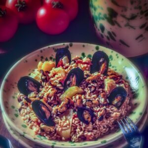 S 04920 RISOTTO CON LE COZZE E PATATE