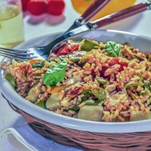 RISO IN FORNO CON LA PEPERONATA - S 93970 - 4120