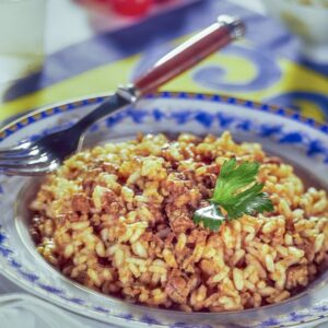 RISO CON SALSA QUASI PEVERADA - S93970 - 4149