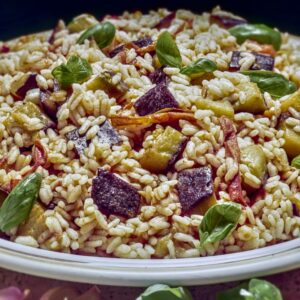 RISOTTO CON LE MELANZANE - GR2035 - 4182