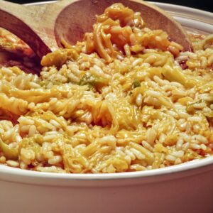 RISOTTO CON ZUCCA E VERZA