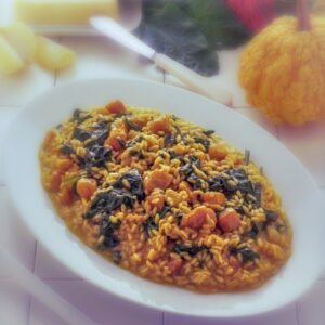 RISOTTO CON LE BIETOLE E ZUCCA - GR 2398