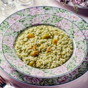 RISOTTO CON ALCHECHENGI