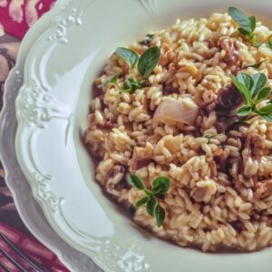 RISOTTO CON NOCI E AGLIO - S 201890 - 4318
