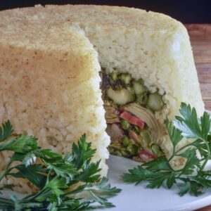 PASTICCIO DI RISO E VERDURE