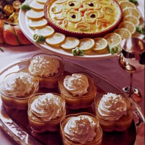 TORTA AL LIMONE, COPPETTE DI CASTAGNE ALLA RUSSA - 3253