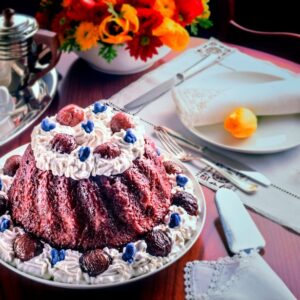 SAVARIN DI CASTAGNE E VIOLETTE - 2120