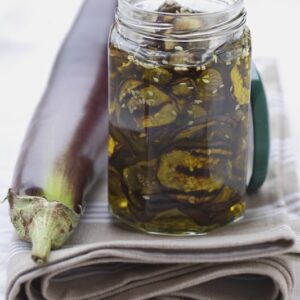 MELANZANE LUNGHE GRIGLIATE CON SESAMO E CAPPERI SOTTOLIO - 1313