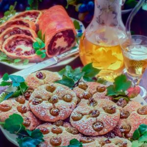 STRUDEL ALL'UVA, TARTELLETTE ALL'UVA