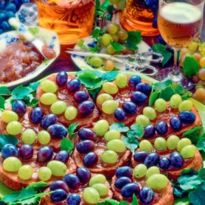 FETTE BISCOTTATE CON CONFETTURA DI UVA - 2305