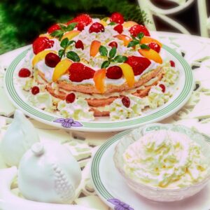 TORTA DI PANNA E FRUTTA - 2317