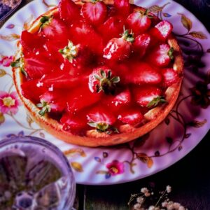 CROSTATA DI FRAGOLE ALLA CREMA - S 74910 - 2469