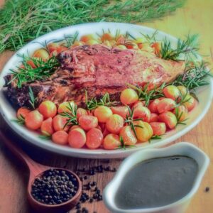 AGNELLO ARROSTO ALL'INGLESE