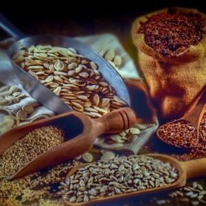 SEMI DI ZUCCA, SEMI DI LINO, SEMI DI SESAMO,  SEMI DI GIRASOLE - S 0101 - 1714