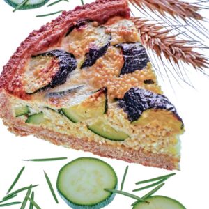 TORTA DI MIGLIO E ZUCCHINE - GR2590 - 1720