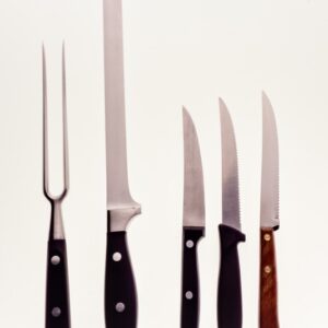 S 6300 FORCHETTONE E COLTELLO DA ARROSTO, COLTELLI DA BISTECCA