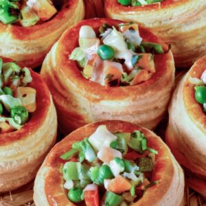VOL AU VENT CON MACEDONIA DI LEGUMI - GR 2025 - 9543