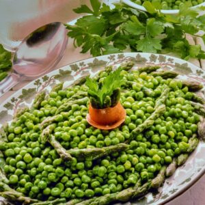 PISELLI CON  PUNTE DI ASPARAGI - S 10840