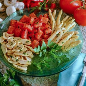 S 55940 INSALATA DI ASPARAGI E FUNGHI
