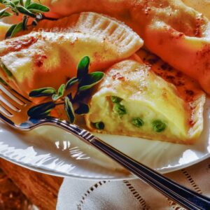 MEZZELUNE ALLE DUE VERDURE - GR 2541 - 9656