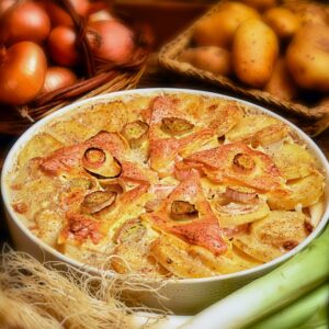 TORTIERA DI PORRI E PATATE - VR 09900