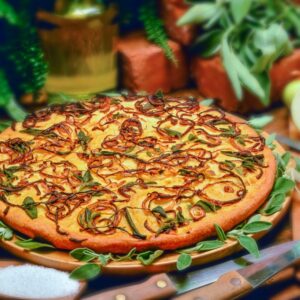 SCHIACCIATA CON LE CIPOLLE UMBRA