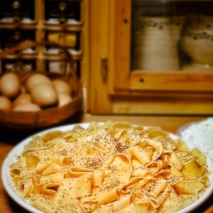 LASAGNE CON SEMI DI PAPAVERO