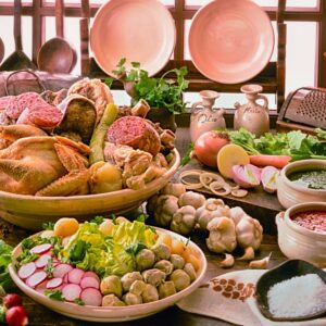 BOLLITO MISTO, GIARDINETTO, BAGNET ROSSO, BAGNET VERDE - TC3810 - 9902