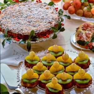 TORTA DI PANETTONE STUZZICHINI AL KIWI - GR 2338 - 9083