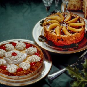 ZUPPA INGLESE DI PANETTONE E CROSTATA DI PANETTONE - S 227920 - 9095