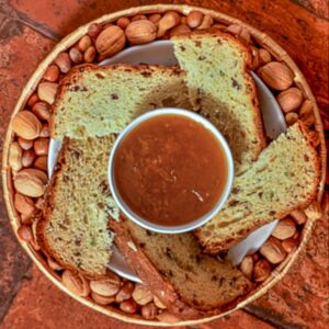 ZUPPA DI PANETTONE E MACEDONIA DI FRUTTA SECCA - GR 2391 - 9124