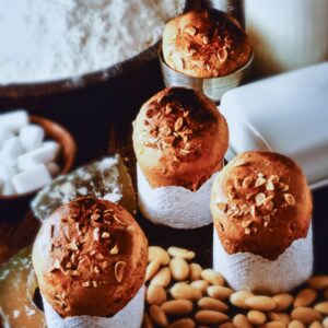 MINI PANETTONI ALLE MANDORLE - S 52810 - 9176