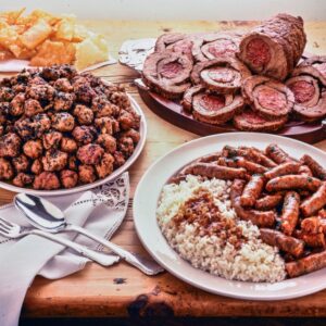 COTECHINO IN GALERA, SALSICCIA ROMAGNOLA, POLPETTE NERE - GR 2230 - 1366