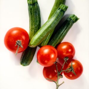 POMDORI CILIEGIA, ZUCCHINE