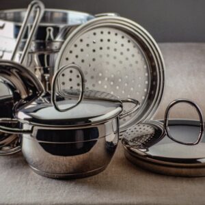 ATTREZZI UTENSILI DA CUCINA, BATTERIA DI PENTOLE