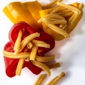 INGREDIENTI, PASTA FORMATO CASARECCE, PEPERONE GIALLO, PEPERONE ROSSO - 3987