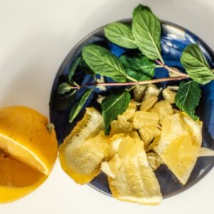 BUCCIA DI LIMONI, LIMONI, MENTA, INGREDIENTI - 4004