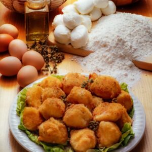 BOCCONCINI FRITTI ALLA MOZZARELLA - GR 2040