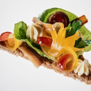 TARTINE CON MAIONESE INSALATA E MOSTARDA - 4714