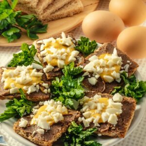 TARTINE CON PASTA DI ACCIUGHE - S40910