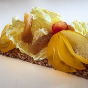 TARTINE CON MAIONESE INSALATA E MOSTARDA - 4778
