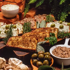 CROSTONI DI REGALIE ALLA PERUGINA - AL TARTUFO - AL FORMAGGIO E OLIVE - AL36930