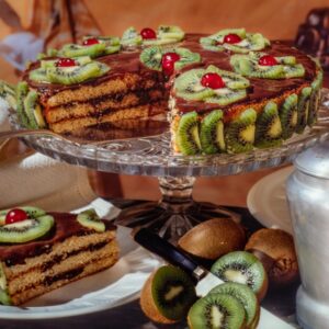 TORTA DI KIWI E CIOCCOLATO - S 07970 - 4898