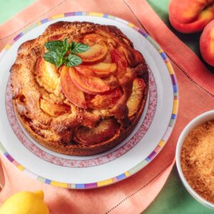 TORTA TIEPIDA ALLE PESCHE - S55940 - 4897