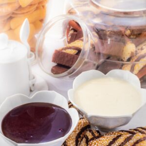 SALSA ALLA PANNA E SALSA AL CIOCCOLATO