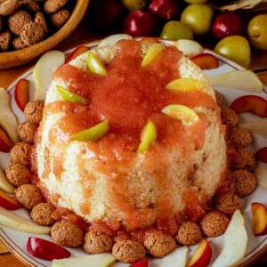 S72810 DOLCE DI RISO CON AMARETTI E PRUGNE