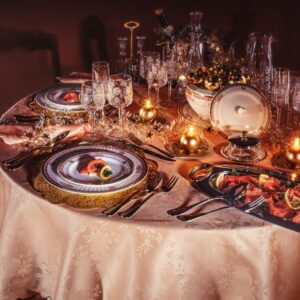 TAVOLA APPARECCHIATA DI NATALE - S232920