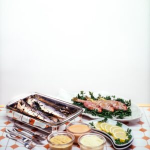 INGREDIENTI TRIGLIE BRANZINO E SALSE - 5624