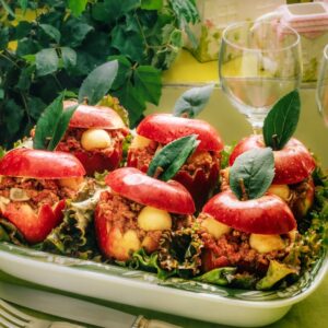 APERITIVO DI MELE E CARNE TRITA