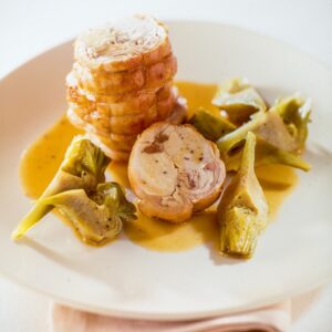 ARROSTO CON CARCIOFI - 228